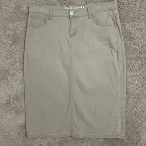 Inherit Clothing Women's Light Khaki Remi Skirt